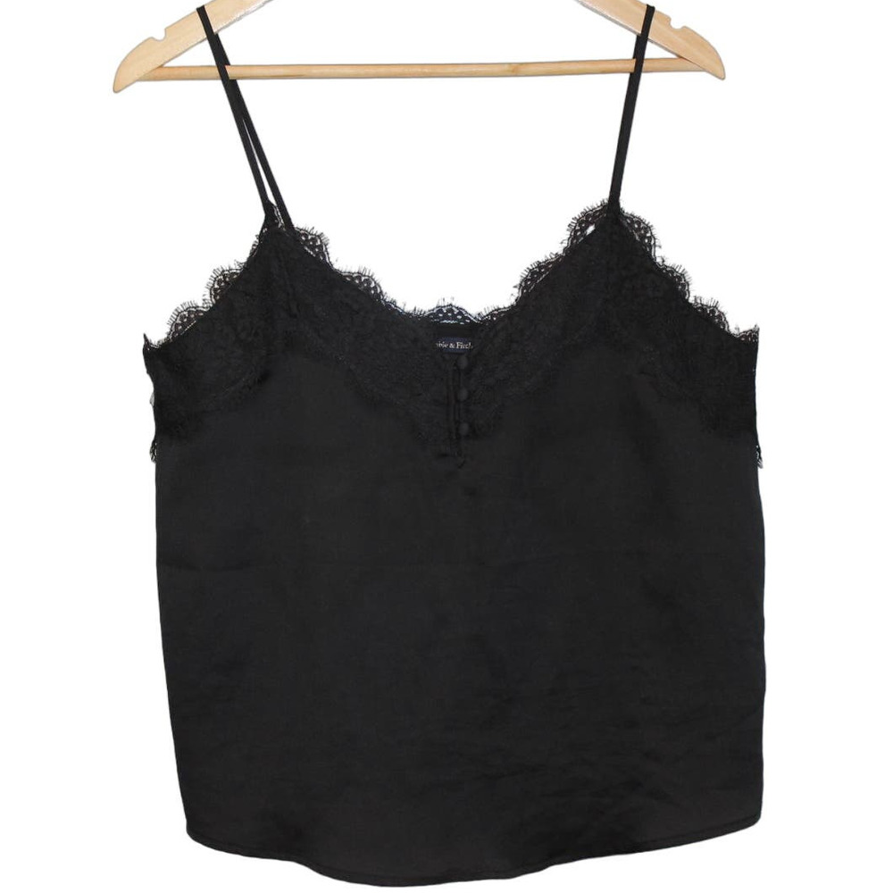 Abercrombie & Fitch Black Lace Camisole